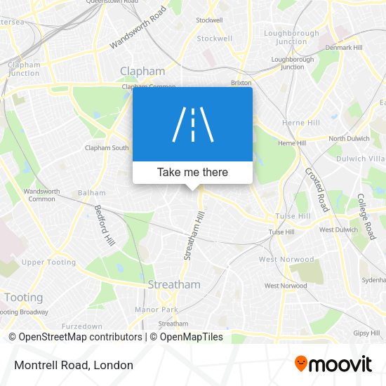 Montrell Road map
