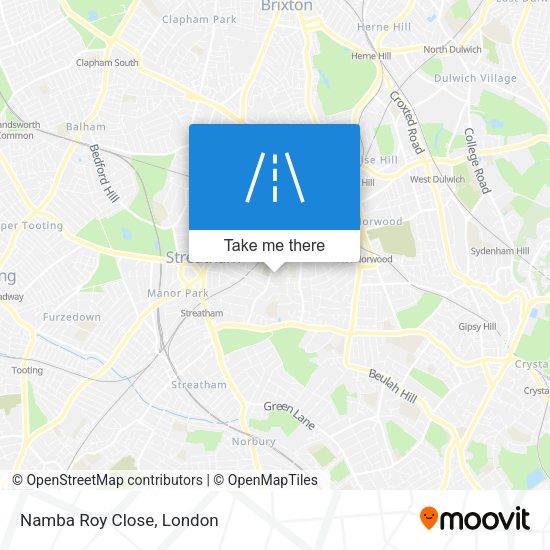 Namba Roy Close map