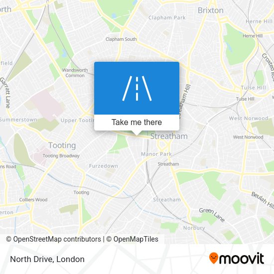 North Drive map