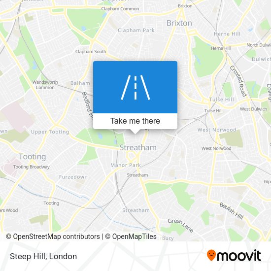 Steep Hill map