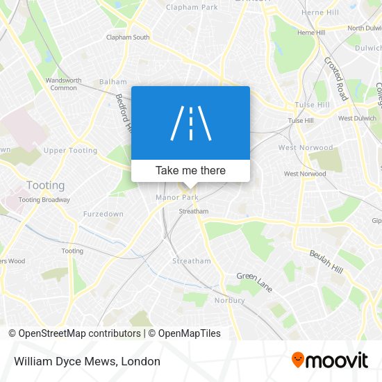 William Dyce Mews map