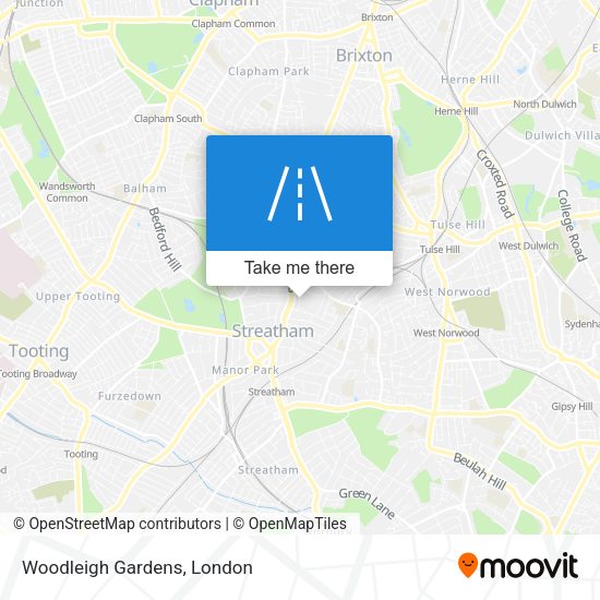 Woodleigh Gardens map