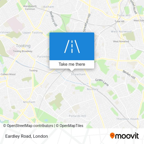 Eardley Road map
