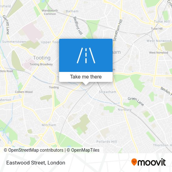 Eastwood Street map