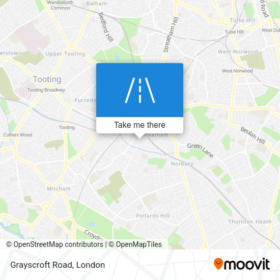 Grayscroft Road map