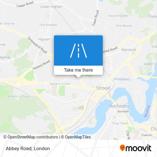 Abbey Road map