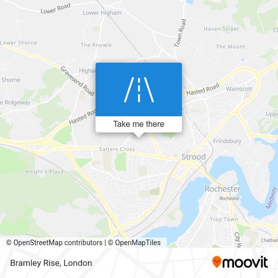 Bramley Rise map