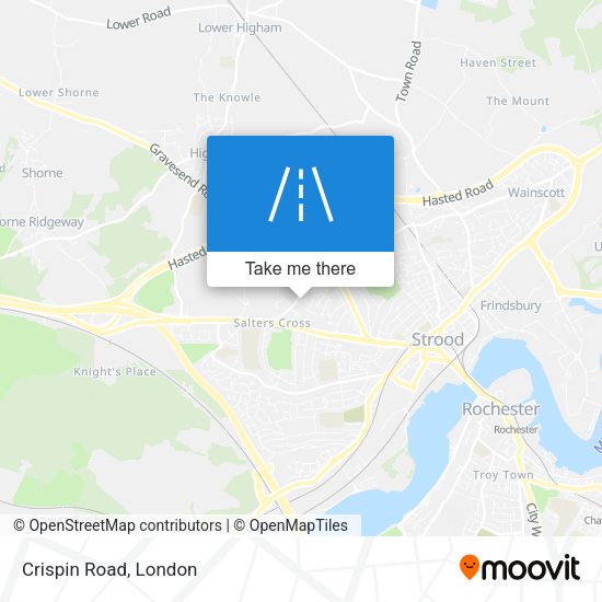Crispin Road map