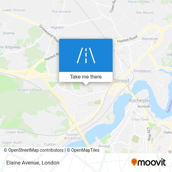 Elaine Avenue map