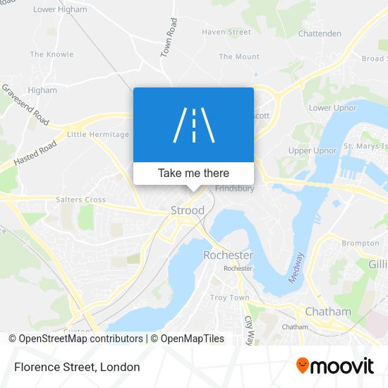 Florence Street map