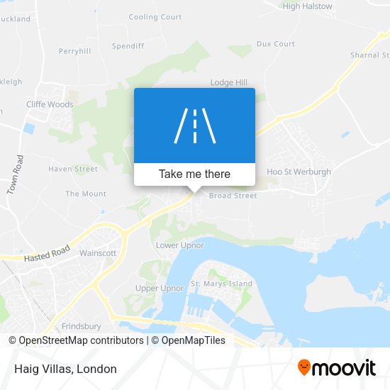 Haig Villas map