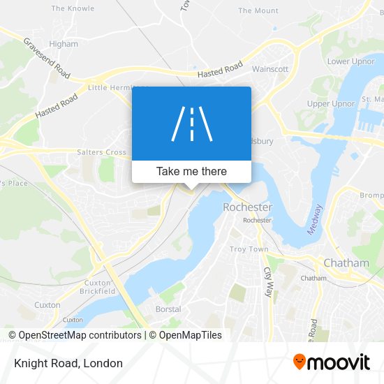 Knight Road map