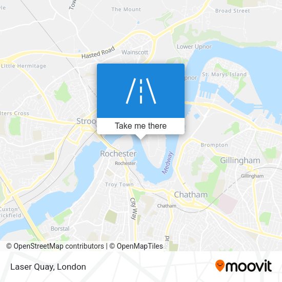 Laser Quay map