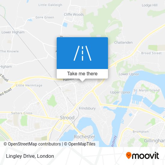 Lingley Drive map