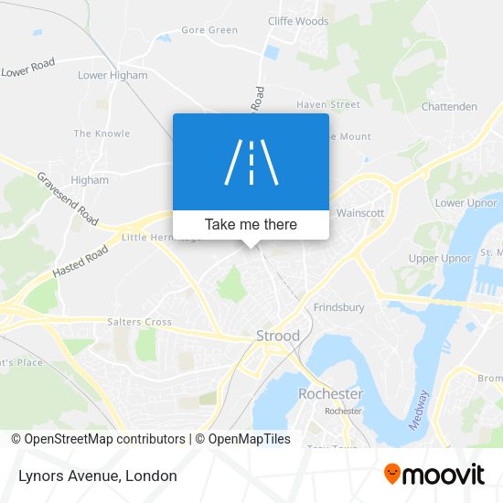 Lynors Avenue map