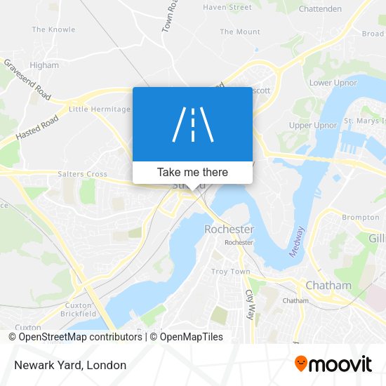 Newark Yard map