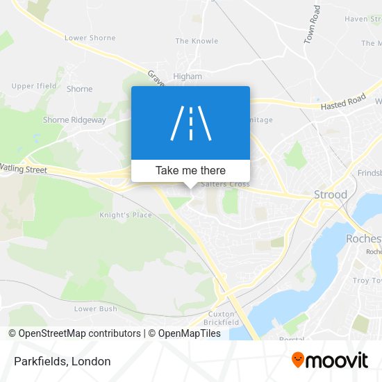 Parkfields map