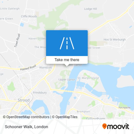 Schooner Walk map