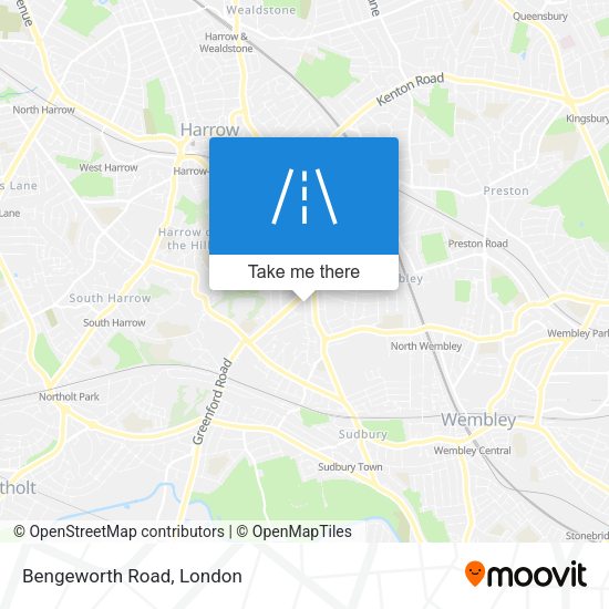 Bengeworth Road map