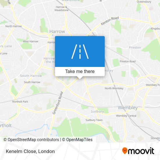 Kenelm Close map