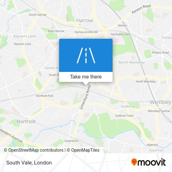 South Vale map