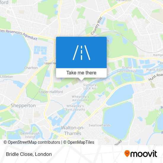 Bridle Close map