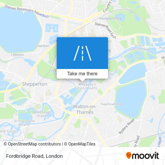 Fordbridge Road map