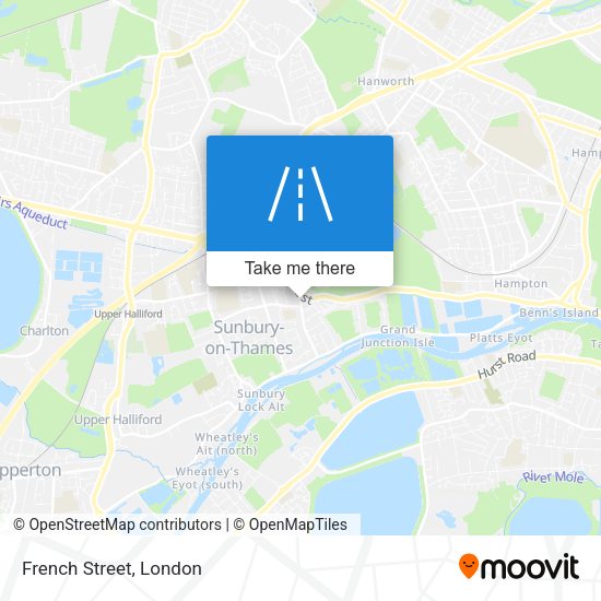 French Street map