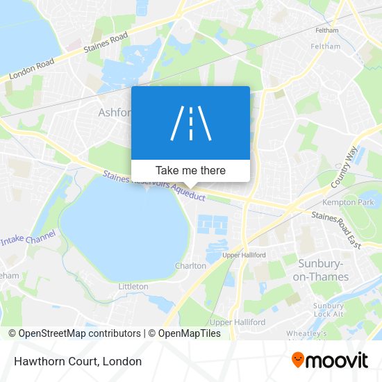 Hawthorn Court map