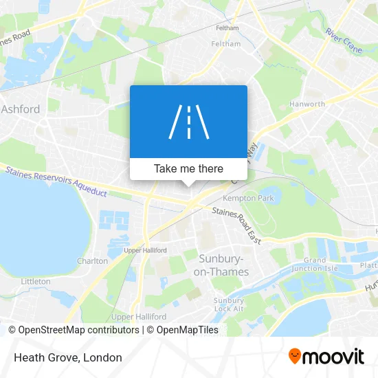 Heath Grove map