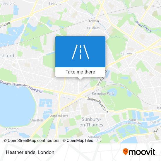 Heatherlands map