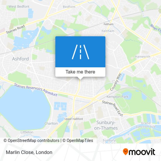 Marlin Close map