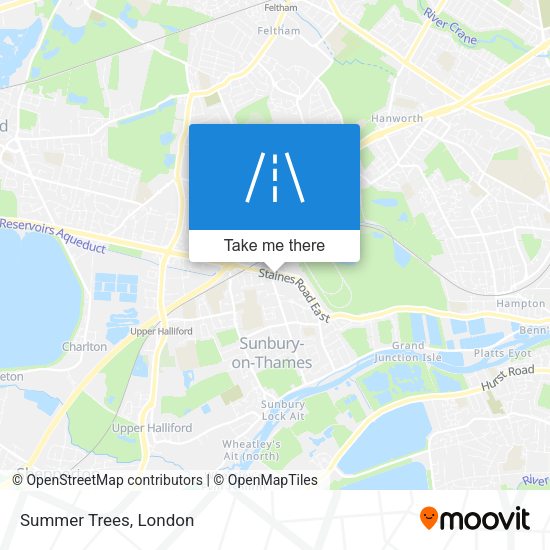 Summer Trees map