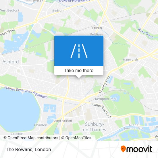 The Rowans map