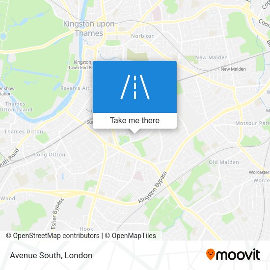 Avenue South map