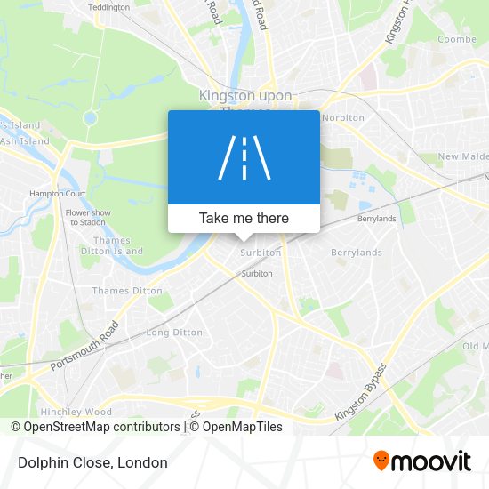 Dolphin Close map