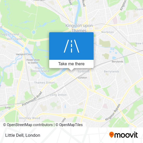 Little Dell map