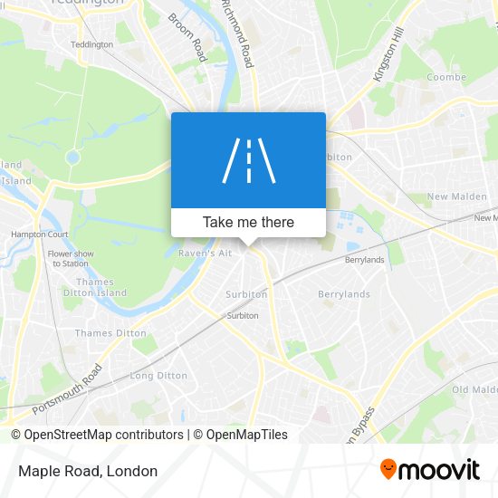 Maple Road map