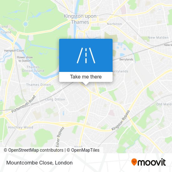 Mountcombe Close map