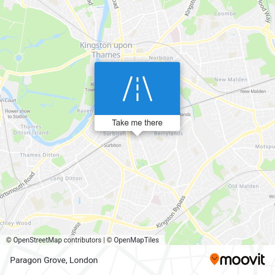 Paragon Grove map