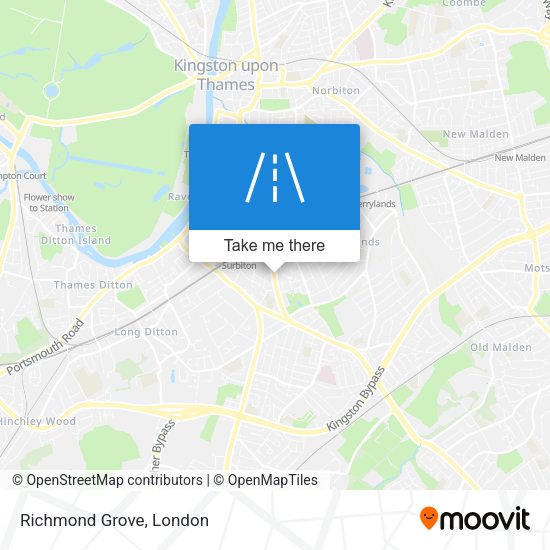 Richmond Grove map