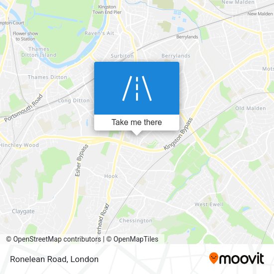Ronelean Road map