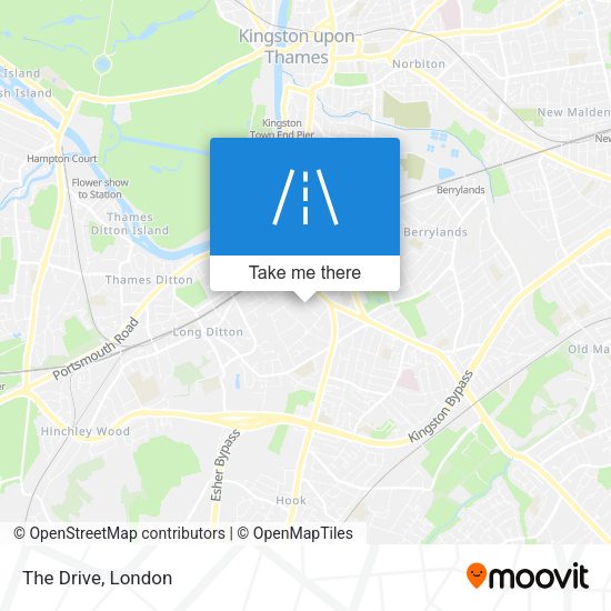 The Drive map