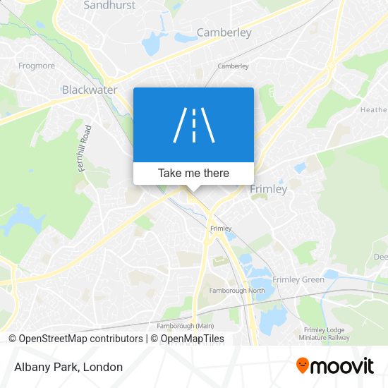 Albany Park map