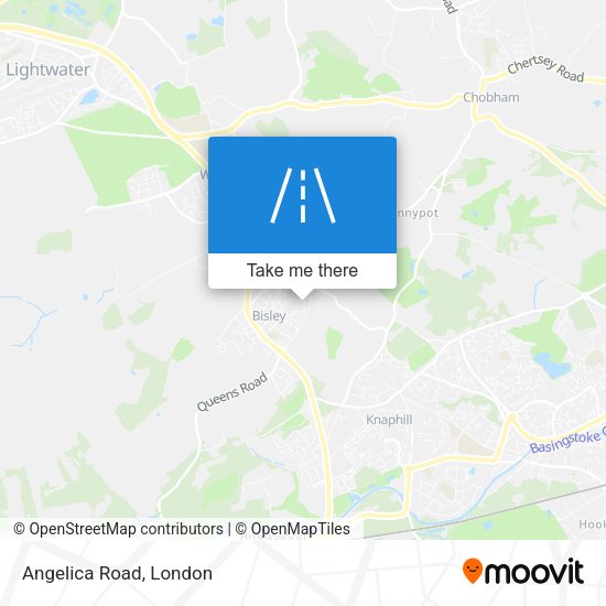 Angelica Road map