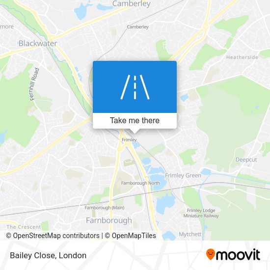 Bailey Close map