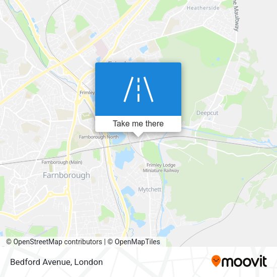 Bedford Avenue map