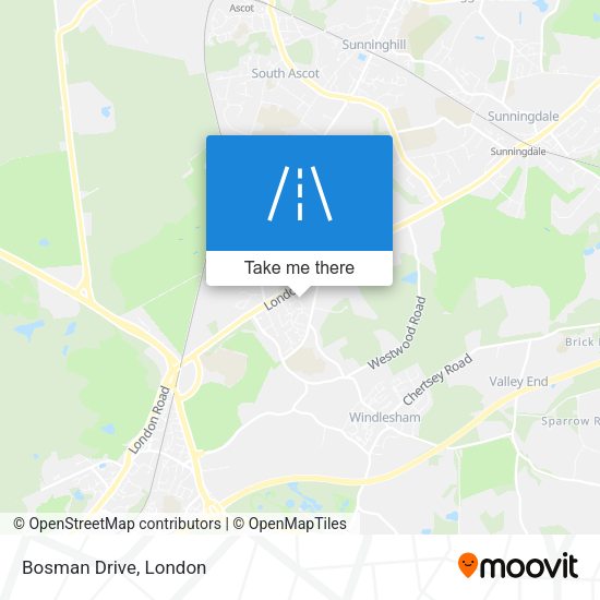 Bosman Drive map