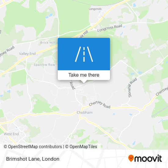 Brimshot Lane map