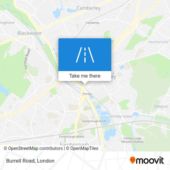 Burrell Road map